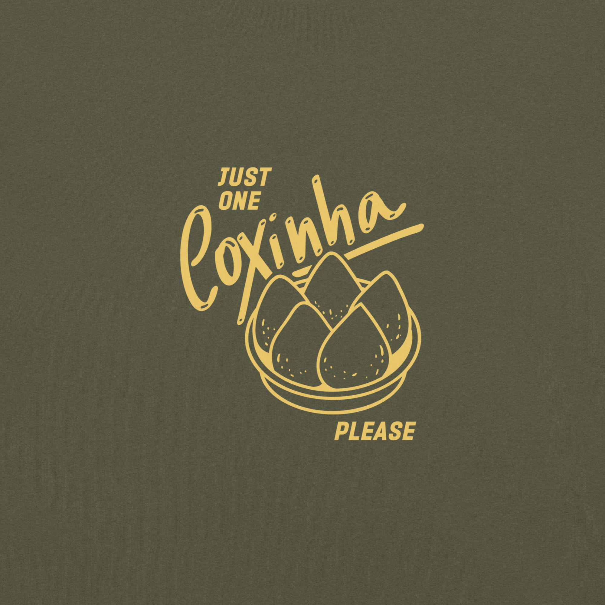 Just one coxinha - Unisex T-Shirt